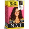 NAT COLOR CREAM FORMULA VEGETALE KIT COLORE CASTANO SCURO 3