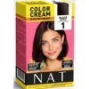 NAT COLOR CREAM FORMULA VEGETALE KIT COLORE NERO 1