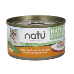NATU' CAT POLLO CON PROSCIUTTO DI POLLO LATTINA 85 GRAMMI