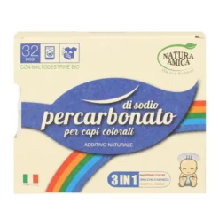 NATURA AMICA PERCARBONATO DI SODIO PER CAPI COLORATI ADDITIVO NATURALE BIO 400 grammi