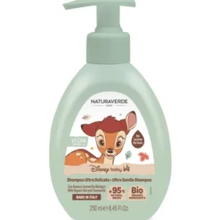 NATURAVERDE BIO DISNEY BABY SHAMPOO ULTRA DELICATO PUMP 250 ML