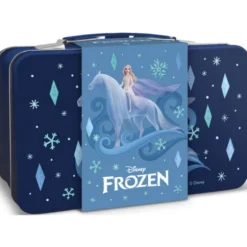 NATURAVERDE KIDS COFANETTO FROZEN: VALIGETTA IN LATTA + BAGNOSCHIUMA TUBO 100 ML + EDT VAPO 30 ML