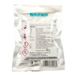 NEKATARM 100% CANFORA IN PERLE PROFUMATE PER ARMADI E CASETTI BUSTA DA 50 grammi