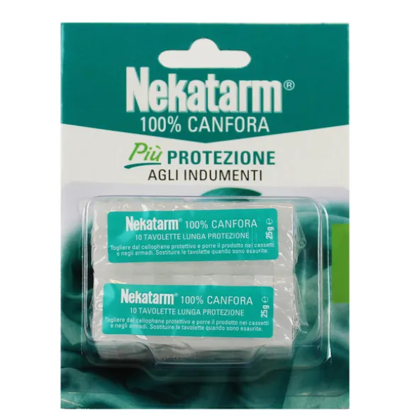 NEKATARM 100% CANFORA 20 TAVOLETTE BLISTER 50 grammi