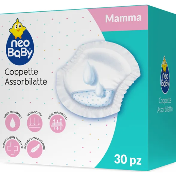 NEO BABY COPPETTE ASSORBILATTE IN BUSTINA 30PZ