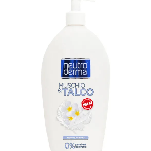 NEUTRO DERMA SAPONE LIQUIDO MUSCHIO & TALCO 1000 ML