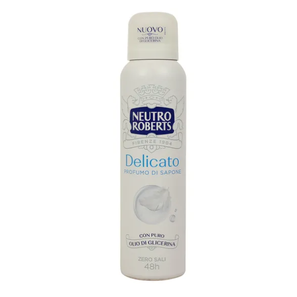 NEUTRO ROBERTS DEODORANTE DELICATO PROFUMO DI SAPONE SPRAY 150 ML