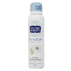 NEUTRO ROBERTS DEODORANTE SENSIBILE AVENA E LOTO SPRAY 150 ML