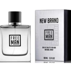 NEW BRAND PRESTIGE FREE MAN FOR MEN EDT VAPO 100 ML
