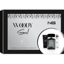 NG WOODY SOUL COFANETTO EDP 100 ML + EDP 15 ML +SHOWER GEL TUBO 50 ML
