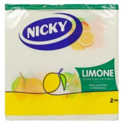 NICKY TOVAGLIOLI 38x38 MAXI 2 VELI LIMONI 35 PEZZI