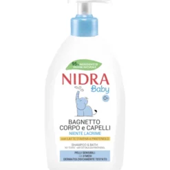 NIDRA BABY BAGNETTO CORPO&CAPELLI CON LATTE D'AVENA E PANTENOLO 500 ML