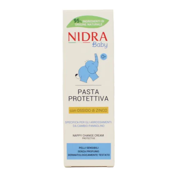 NIDRA BABY PASTA PROTETTIVA LENITIVA CON LATTE D'AVENA E PANTENOLO TUBO 75 ML