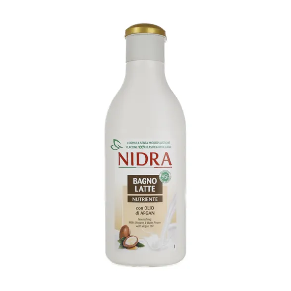 NIDRA BAGNOSCHIUMA LATTE NUTRIENTE ARGAN 750 ML