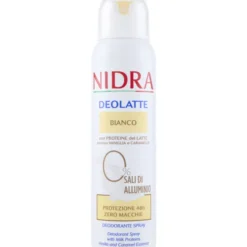 NIDRA DEOLATTE BIANCO 48H SPRAY 150 ML