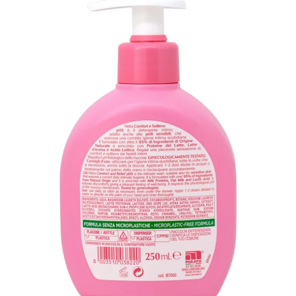 NIDRA INTIMOLATTE pH5 COMFORT e SOLLIEVO 250 ML