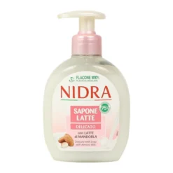 NIDRA SAPONE LATTE LIQUIDO MANI DELICATO CON LATTE DI MANDORLA DISPENSER 300 ML