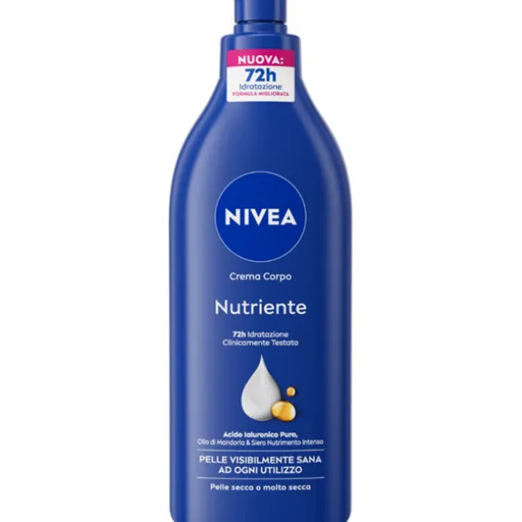 NIVEA BODY FLUIDA PUMP NUTRIENTE PELLE SECCA o MOLTO SECCA 500 ML