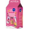 NIVEA COFANETTO BODY SKINCARE GOURMAND; CREMA MANI HONEY 75 ML + CREMA CORPO BURRO DI CACAO 400 ML + DOCCIA DARK CHOCOLATE 250 ML + LABELLO MANGO 5,5 ML
