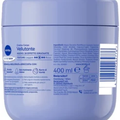 NIVEA CREMA CORPO VELLUTANTE PELLE SECCA VASO 400 ML