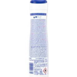 NIVEA DEODORANTE BLACK & WHITE INVISIBLE AUTHENTIC 72H FEMALE SPRAY 150 ML