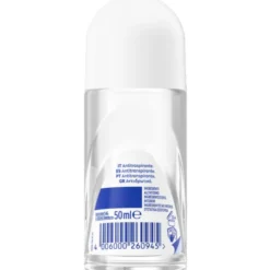 NIVEA DEODORANTE BLECK & WHITE INVISIBLE AUTHENTIC 72H FEMALE ROLL-ON 50 ML