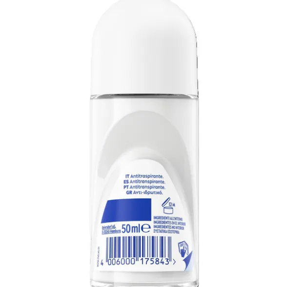 NIVEA DEODORANTE DERMA CONTROL RESTORE 72H ROLL IN 50 ML