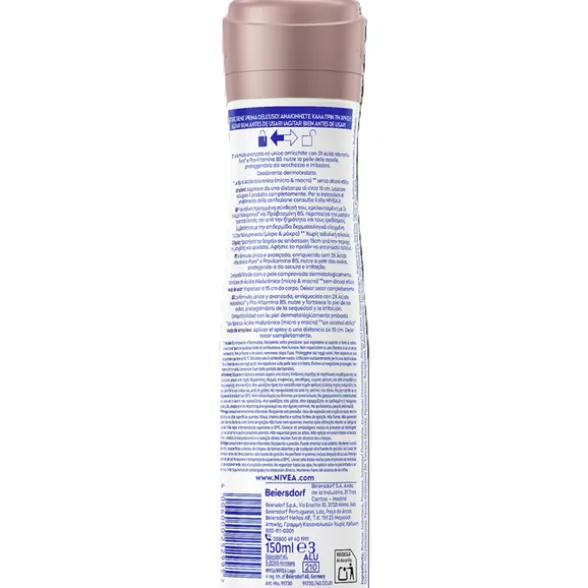 NIVEA DEODORANTE DERMA CONTROL CLINICAL ULTRA COMFORT SPRAY 150 ML