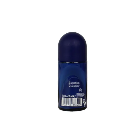 NIVEA FOR MEN DEODORANTE ROLL ON 72H DRY IMPACT 50 ML