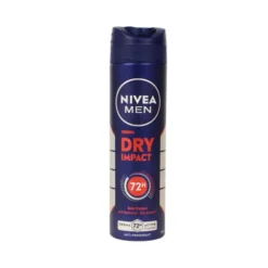 NIVEA FOR MEN DEODORANTE SPRAY DRY IMPACT 72h 150 ML
