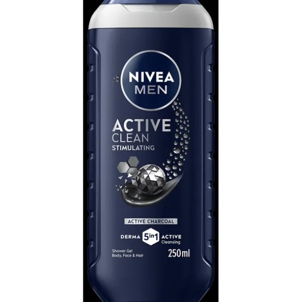 NIVEA FOR MEN DOCCIA ACTIVE CLEAN STIMULATING 250 ML