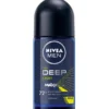 NIVEA MEN DEODORANTE ROLL-ON DEEP SPORT 72H BLACK CARBON 50 ML