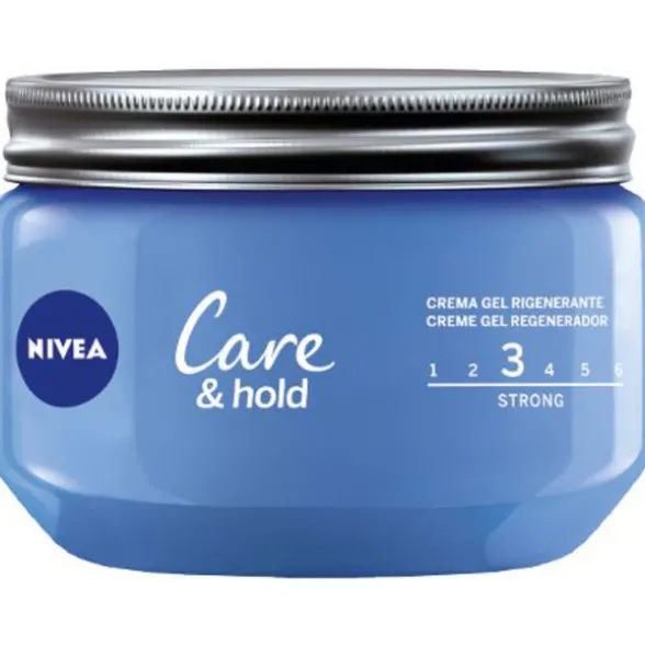 NIVEA STYLING CARE & HOLD CREMA GEL STRONG RIGENERANTE VASO 150 ML