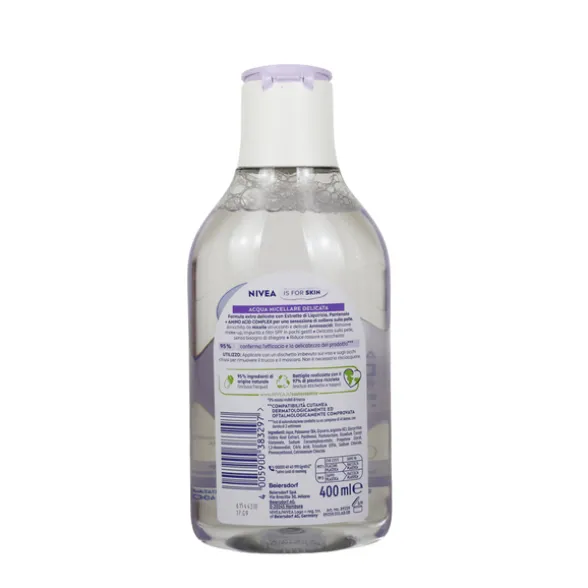 NIVEA VISO ACQUA MICELLARE PELLI SENSIBILI 5in1 400 ML