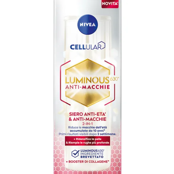 NIVEA VISO CELLULAR LUMINOUS SIERO ANTI ETA' & ANTI MACCHIE 30 ML