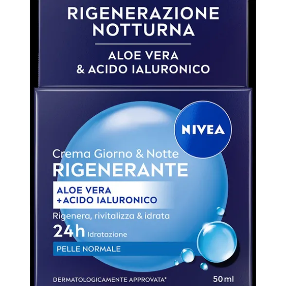 NIVEA VISO CREMA GIORNO & NOTTE RIGENERANTE PELLE NORMALE 50 ML