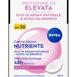 NIVEA VISO CREMA GIORNO NUTRIENTE SPF30 PELLI SECCHE 50 ML