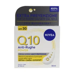 NIVEA VISO Q10 POWER CREMA ANTI-RUGHE GIORNO EXTRA RASSODANTE SPF30 PER TUTTI I TIPI DI PELLE 50 ML