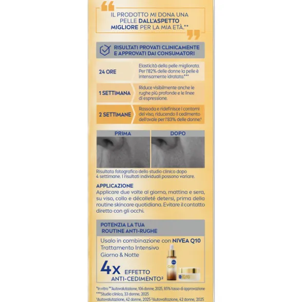 NIVEA VISO Q10 SIERO RIPARATORE ANTI RUGHE 3in1 30 ML