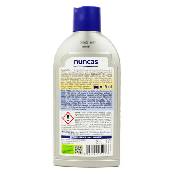 NUNCAS CAFFETTIERE DECALCIFICANTE LIQUIDO 250 ML