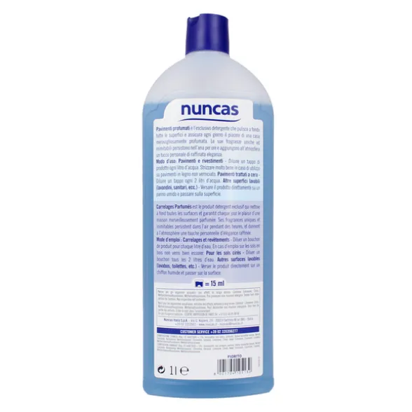 NUNCAS DETERGENTE PAVIMENTI PROFUMATI FIORITO 1 LT.