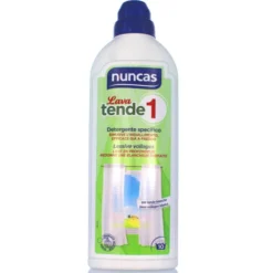 NUNCAS DETERSIVO BUCATO LIQUIDO SPECIFICO TENDE 0,75 lt LAVA 1 LT.