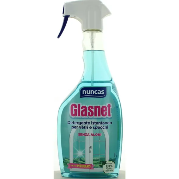 NUNCAS GLASNETDETERGENTE VETRI E SPECCHI TRIGGER 750 ML