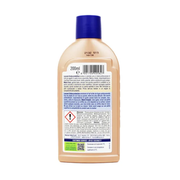 NUNCAS LUSCOM CREMA PROTETTIVA PELLAMI 200 ML.