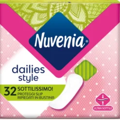NUVENIA PROTEGGI SLIP RIPIEGATO IN BUSTA SOTTILISSIMO 32 PZ SALVASLIP