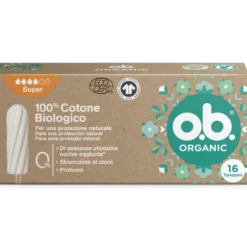 OB ORGANIC SUPER 16 PZ 100% COTONE BIOLOGICO