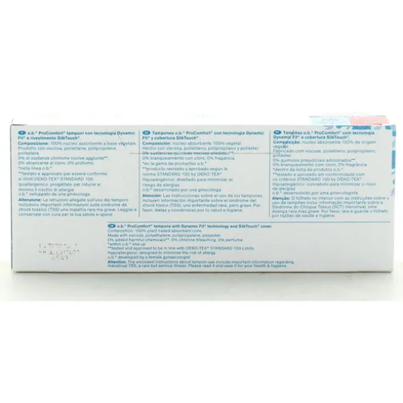 O.B. PROCOMFORT SUPER PLUS 16 TAMPONS ASSORBENTI INTERNI