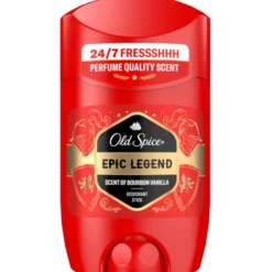 OLD SPICE DEODORANTE STICK EPIC LEGEND PROFUMO BURBON VANILLA 50 ML