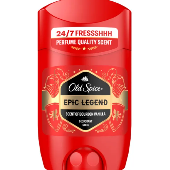 OLD SPICE DEODORANTE STICK EPIC LEGEND PROFUMO BURBON VANILLA 50 ML