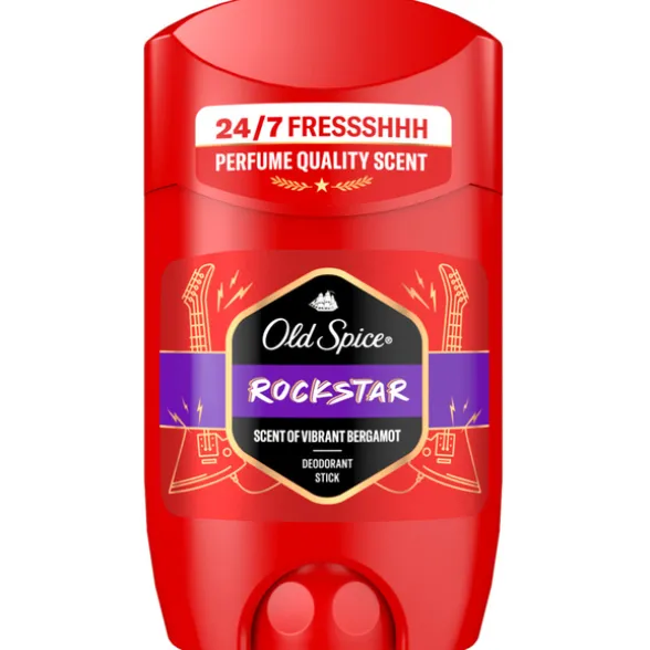 OLD SPICE DEODORANTE STICK ROCKSTAR PROFUMO VIBRANT BERGAMOT 50 ML